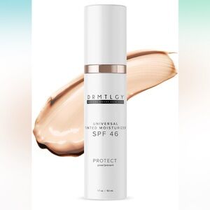 DRMTLGY Anti-Aging Tinted Moisturizer SPF 46 – Sheer Face Sunscreen UVA/UVB